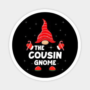 The Cousin Gnome Matching Family Christmas Pajama Magnet